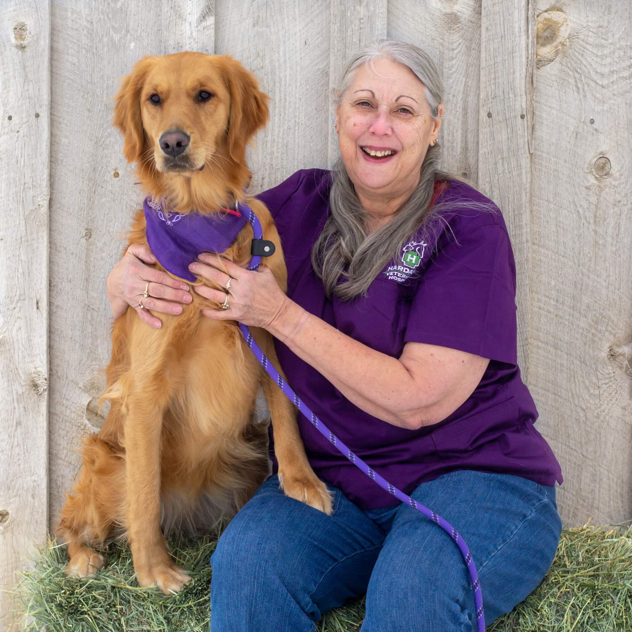 Animal Care Manager with dog